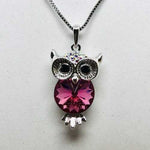 Swarovski Crystal Necklace Owl 22mm - Ai NeDefault Category