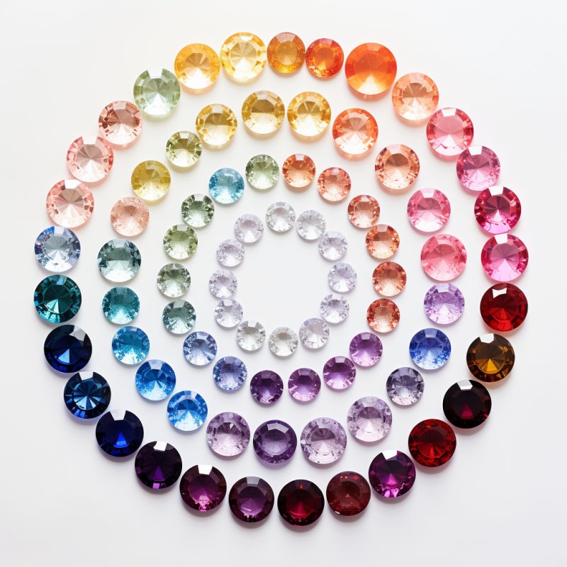 Swarovski Colour chart - Ai Ne