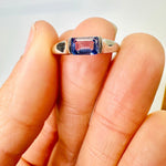 925 Sterling Silver Authentic Tanzanite Crystal Ring | Spiritual Awareness Intuition Transformation - Ai NeDefault Category