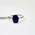 925 Sterling Silver Oval Shaped Sugilite Crystal Ring | Spiritual Growth Protection Healing - Ai NeDefault Category