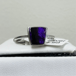 925 Sterling Silver Sugilite Crystal Ring | Spiritual Growth Protection Healing - Ai NeDefault Category