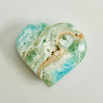 Hemimorphite Crystal Heart | choose size
