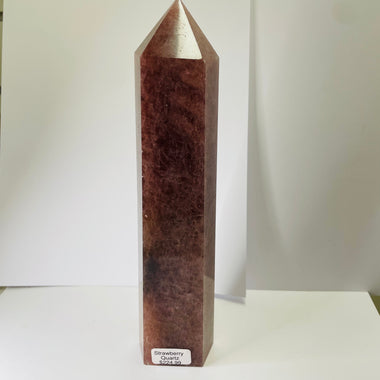 Gold Strawberry Crystal Quartz Tower 896 grams