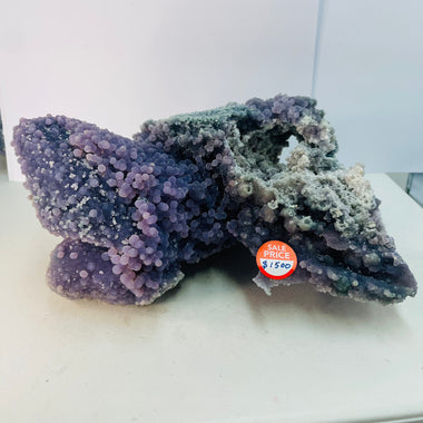 SALE! Authentic Grape Agate Cluster Crystal Gemstones