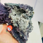 SALE! Authentic Grape Agate Cluster Crystal Gemstones
