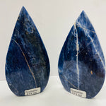 Sodalite Crystal Healing Gemstone Flame 13 cm  | Serenity and Spiritual