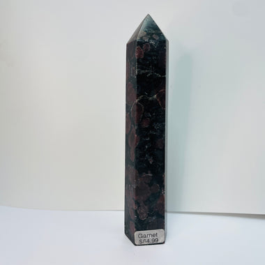 Garnet Crystal Tower 574 grams