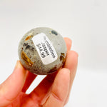 RARE Authentic High Quality Wasp  109 grams 4.5 cm diameter / Bumble Bee Jasper  Sphere