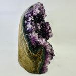 Amethyst Geode Cluster Stand Alone 1,694  grams