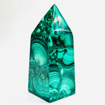 Authentic Malachite Natural Crystal Gemstone Tower 10cm Stone of Transformation
