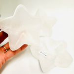 Genuine Star Shaped Selenite Gemstone Crystal Bowl 9cm