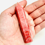 Thulite Crystal Point 64 grams | 9cm