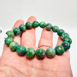 ''AAA'' Genuine RUBY Zoisite Gemstone Crystal Bracelet 10mm - Ai NeJewellery