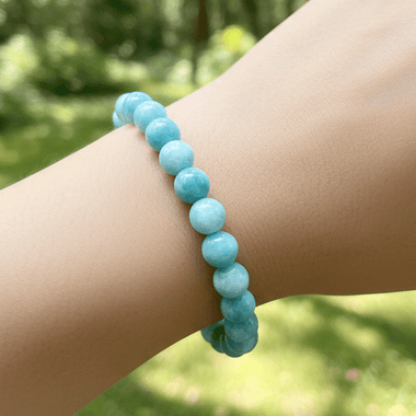 “AAA” Larimar Gemstone Crystal Bracelet 8mm - Ai NeJewellery
