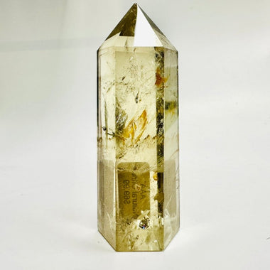 ''AAA'' Natural Citrine Point Crystal of Abundance 8 cm 117 grams - Ai NeGifts & Crystals