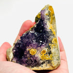 Amethyst Crystal Cluster Stand Alone 243 grams - Ai Ne