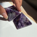 Amethyst Crystal Pyramid 4cm - Ai Ne