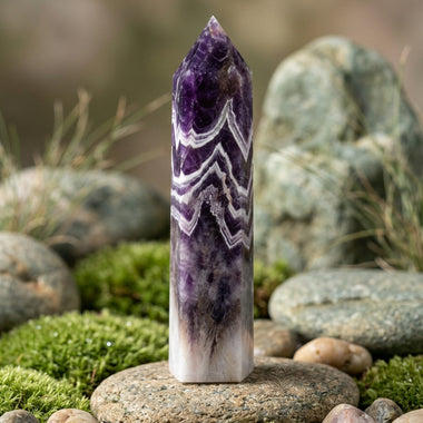 Amethyst Gemstone Crystal Point/Tower 23cm | 1070 grams - Ai NeDefault Category