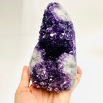 Amethyst Geode Cluster Stand Alone 1,353 grams - Ai Ne