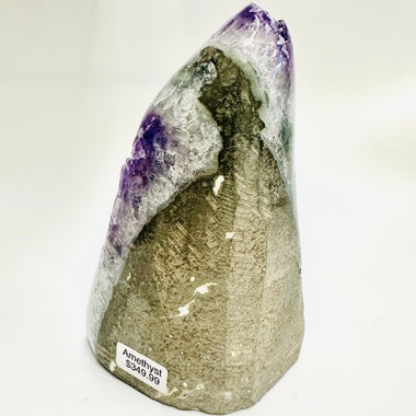 Amethyst Geode Cluster Stand Alone 1,353 grams - Ai Ne