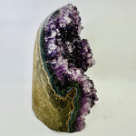 Amethyst Geode Cluster Stand Alone 1,694 grams - Ai Ne