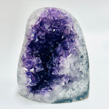 Amethyst Geode Cluster Stand Alone 2,094 grams - Ai Ne