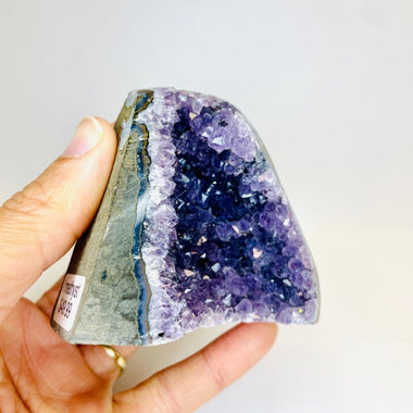 Amethyst Geode Cluster Stand Alone 258 grams - Ai Ne