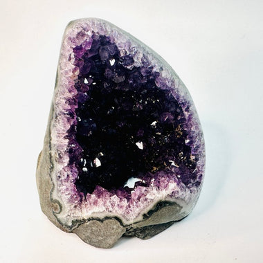 Amethyst Geode Cluster Stand Alone 480 grams - Ai Ne