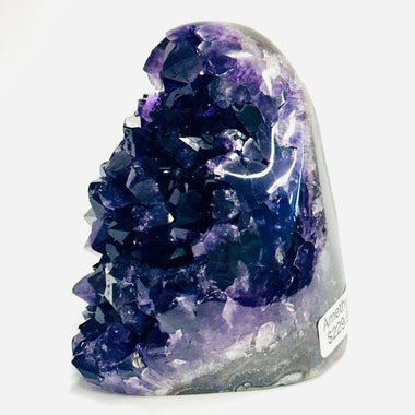 Amethyst Geode Cluster Stand Alone 574 grams - Ai Ne