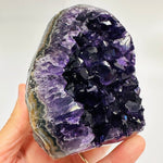 Amethyst Geode Cluster Stand Alone 877 grams - Ai Ne