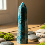 Apatite Crystal Tower 14cm - Ai Ne