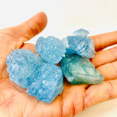 Aquamarine Raw Crystal 18grams - Ai Ne