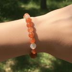 Arusha Sunstone Gemstone Crystal Bracelet 7mm - Ai NeDefault Category