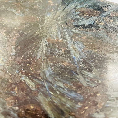 Astrophylite Garnet Plate 14.5 x 15 cm 891 grams - Ai NeGifts & Crystals