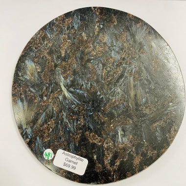 Astrophylite Garnet Plate 14cm 481 grams - Ai NeGifts & Crystals