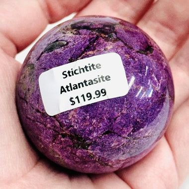 Atlantisite Stichtite Crystal Sphere 120 grams | 4.5cm - Ai NeDefault Category