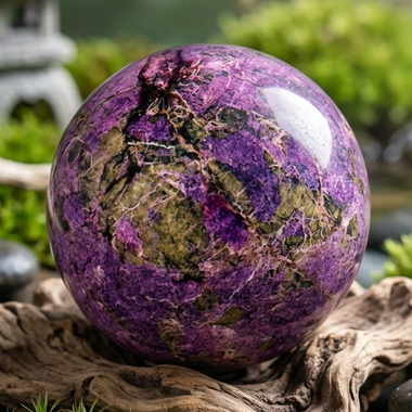 Atlantisite Stichtite Crystal Sphere 120 grams | 4.5cm
