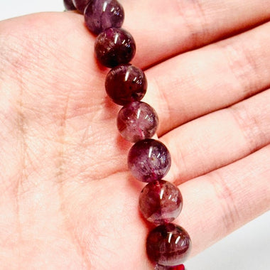 Auralite 23 Crystal Gemstone Bracelet 9mm - Ai NeJewellery