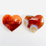 Authentic Carnelian Crystal Heart | choose size - Ai Ne