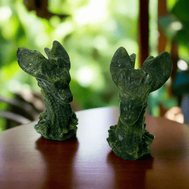 Authentic Green Jade Dragon | Fengshui Embrace Ancient Wisdom and Protective Energies - Ai NeDefault Category