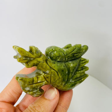 Authentic Green Jade Dragon Head | Fengshui Embrace Ancient Wisdom and Protective Energies - Ai NeDefault Category