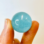 Authentic High Quality Aquamarine Crystal Sphere 26 grams 2.5cm - Ai Ne
