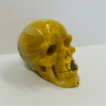 Authentic High Quality Bumble Bee Jasper Skull Head 137 grams - Ai NeDefault Category