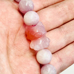 Authentic Kunzite Aquamarine Gemstone Crystals Bracelet 11mm - Ai NeJewellery