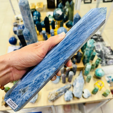 Authentic Kyanite Crystal Gemstones Tower 29cm - Ai NeDefault Category