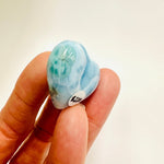 Authentic Larimar Crystal Love Heart 3cm | Healing Energy Communication and Expression - Ai NeDefault Category