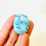 Authentic Larimar Crystal Oval Cabochon 3cm | Healing Energy Communication and Expression - Ai NeDefault Category