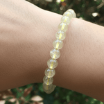 Authentic Libyan Desert Glass Beaded Bracelet 8mm - Ai Ne