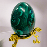 Authentic Malachite Natural Crystal Gemstone Egg 302 grams Stone of Transformation - Ai NeDefault Category
