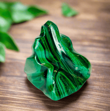 Authentic Malachite Natural Crystal Gemstone Freeform 155 grams Stone of Transformation - Ai NeDefault Category